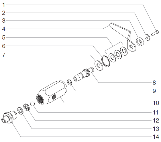PowrTex 6900SF / 12000SV Bleed Valve Assembly PowrTex 6900SF / 12000SV Bleed Valve Assembly
